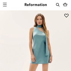 NWT Reformation Keagan Silk Dress in M! 🤍
